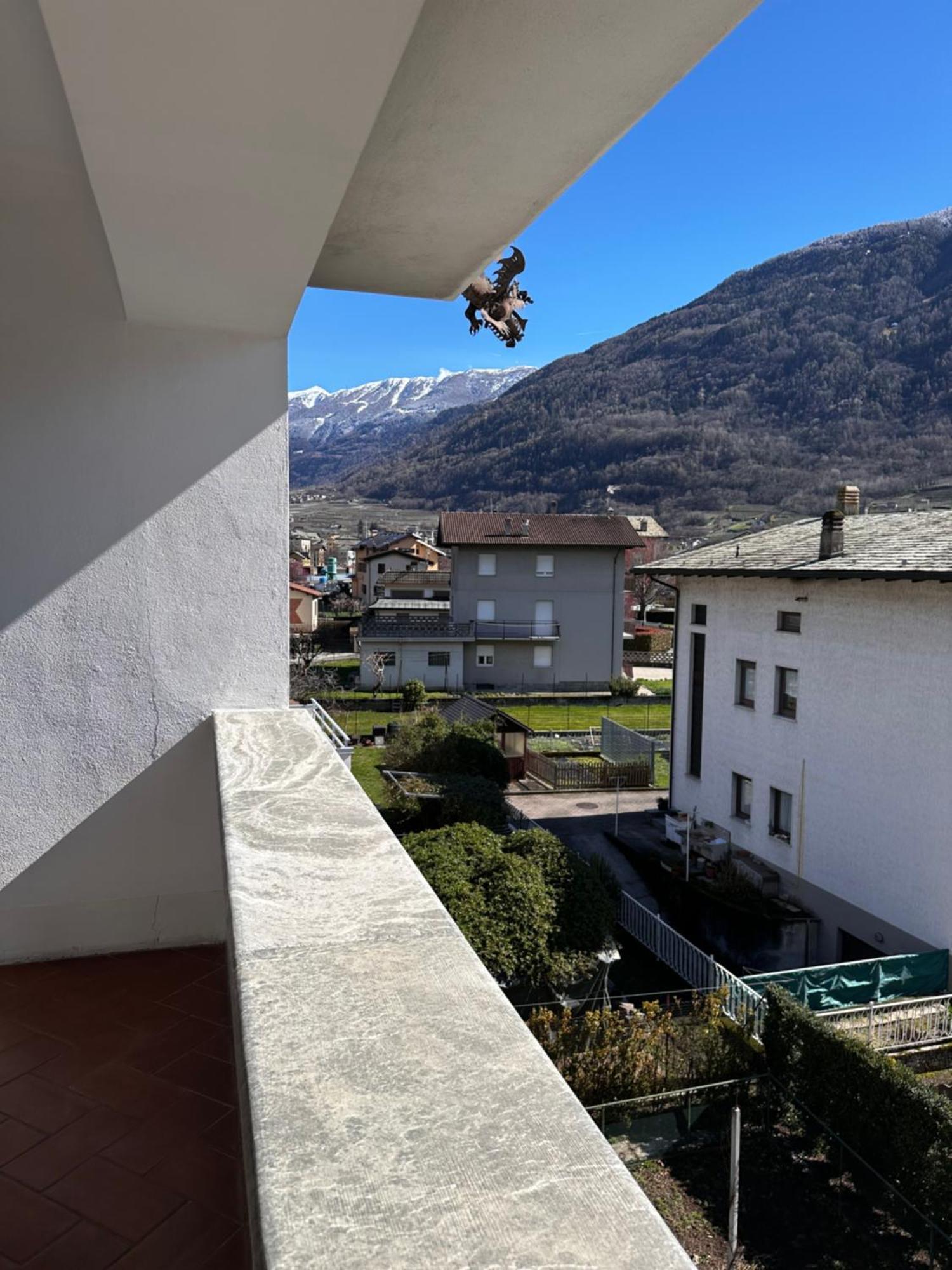 Ampio Appartamento Con Vista “Casa Magro” Tirano Exteriör bild