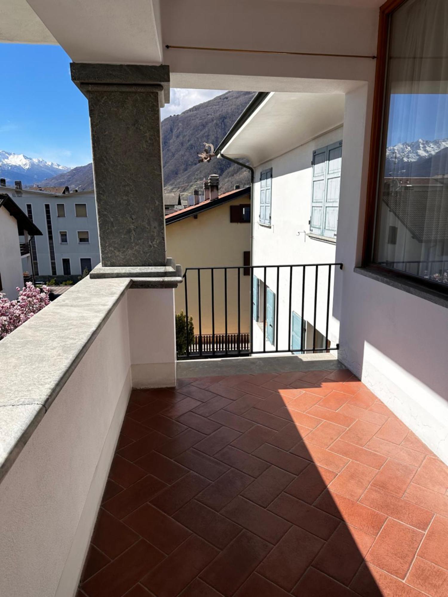 Ampio Appartamento Con Vista “Casa Magro” Tirano Exteriör bild
